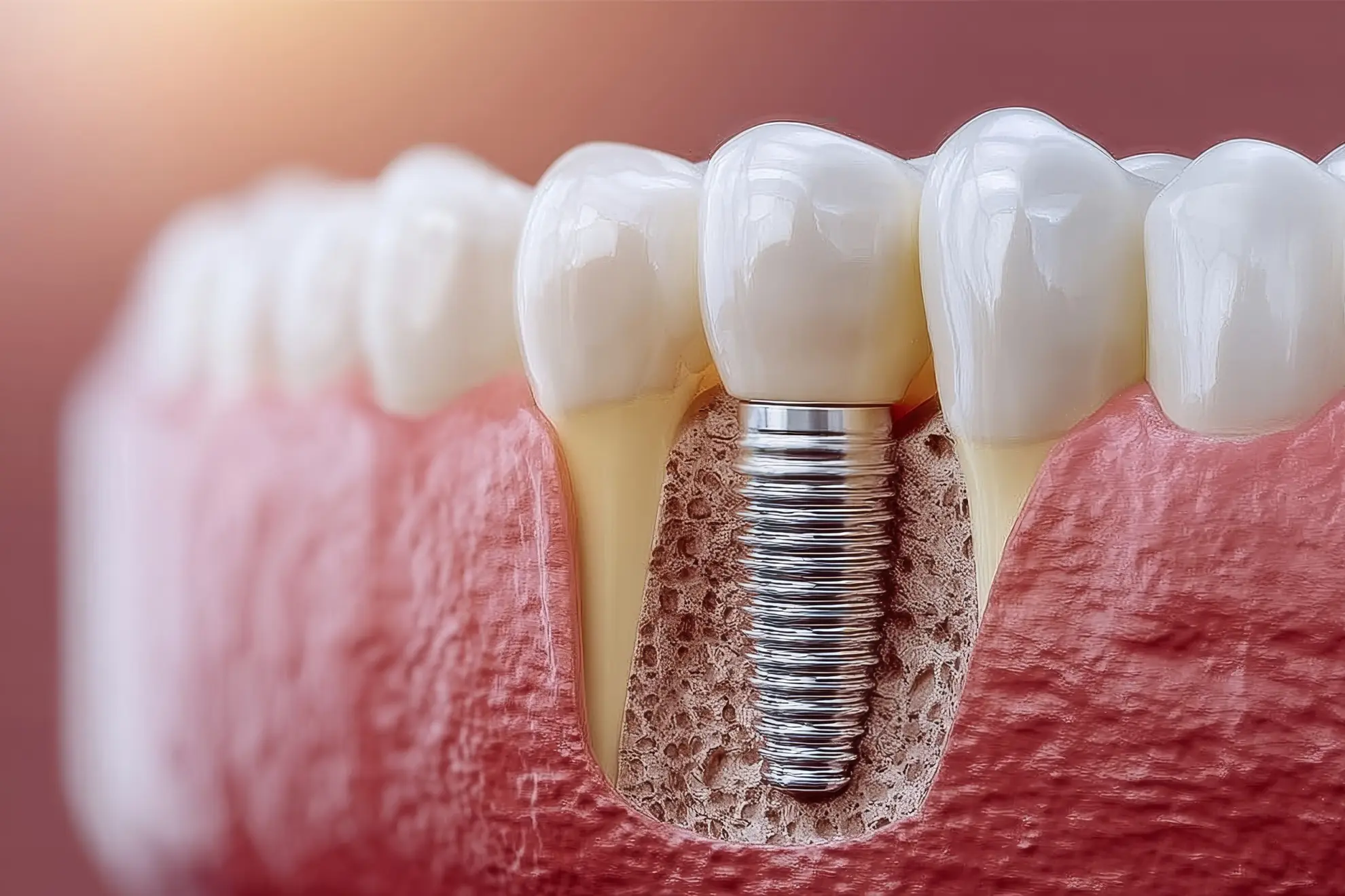 水雷射微創植牙